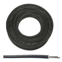 Solárny kábel 10mm2, 1500V, čierny, 100m