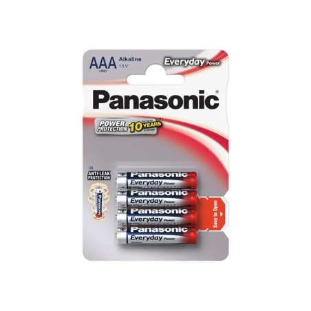 Batéria AAA (R03) alkalická PANASONIC Everyday Power 4ks / blister