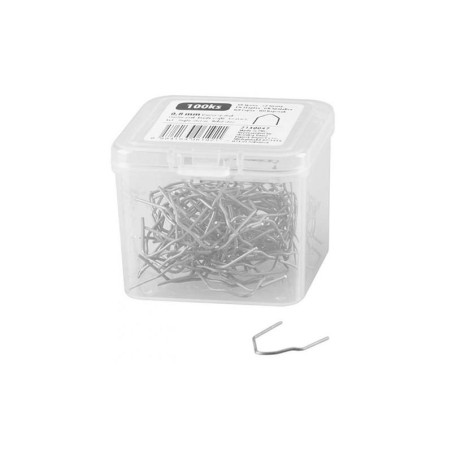 Spona pre pištoľ na zváranie plastov STREND PRO 2130047 vnútorný uhol 0,8mm 100ks