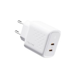 Adaptér USB VOLTME Revo 45 Duo CC 45W EU White