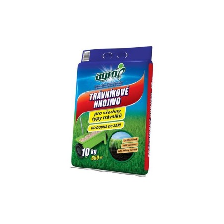 Hnojivo na trávnik AGRO CS, 10 kg vrece