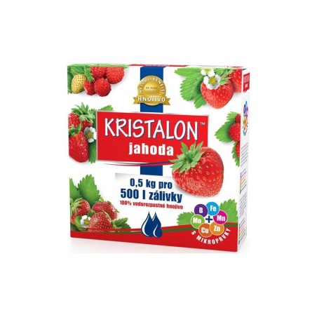 Kryštalické hnojivo pre jahody KRISTALON 0,5 kg