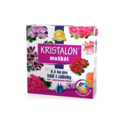 Kryštalické hnojivo pre muškáty KRISTALON 0,5 kg