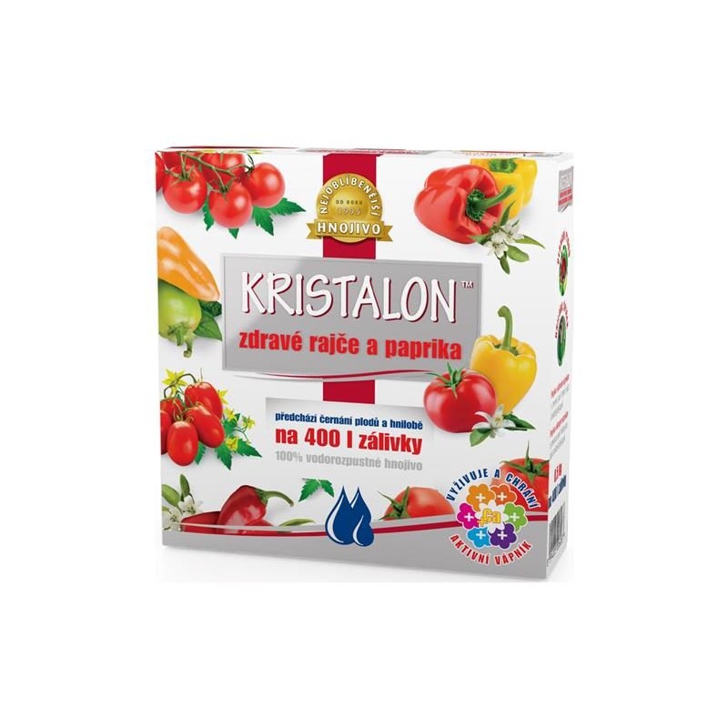 Kryštalické hnojivo pre paradajky a papriky KRISTALON 0,5 kg