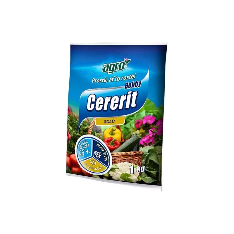 Granulované hnojivo AGRO CS Cererit Hobby Gold 1 kg
