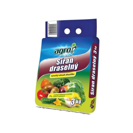 Síran draselný AGRO 3 kg