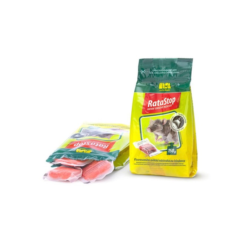 Návnada na hlodavce AGROBIO PM RataStop 150 g