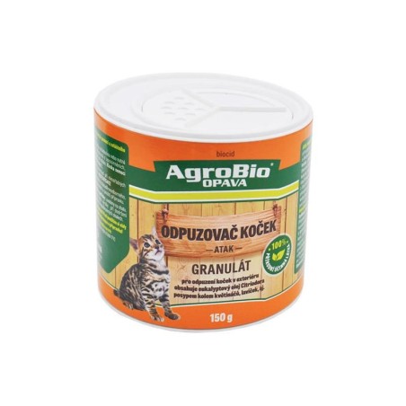 Odpudzovač mačiek AGROBIO Atak 150 g