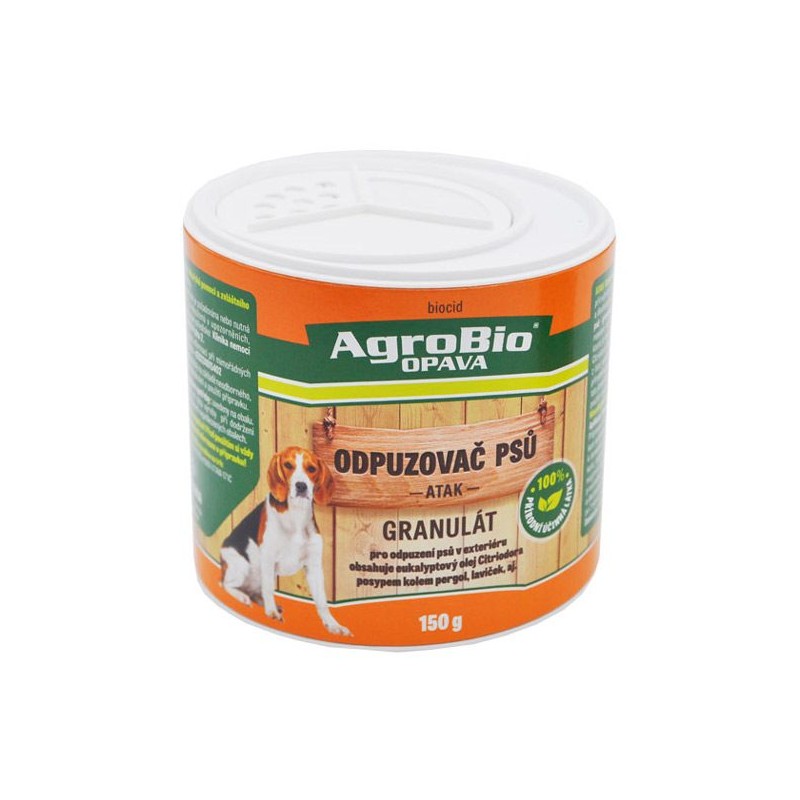 Odpudzovač psov AGROBIO Atak 150 g