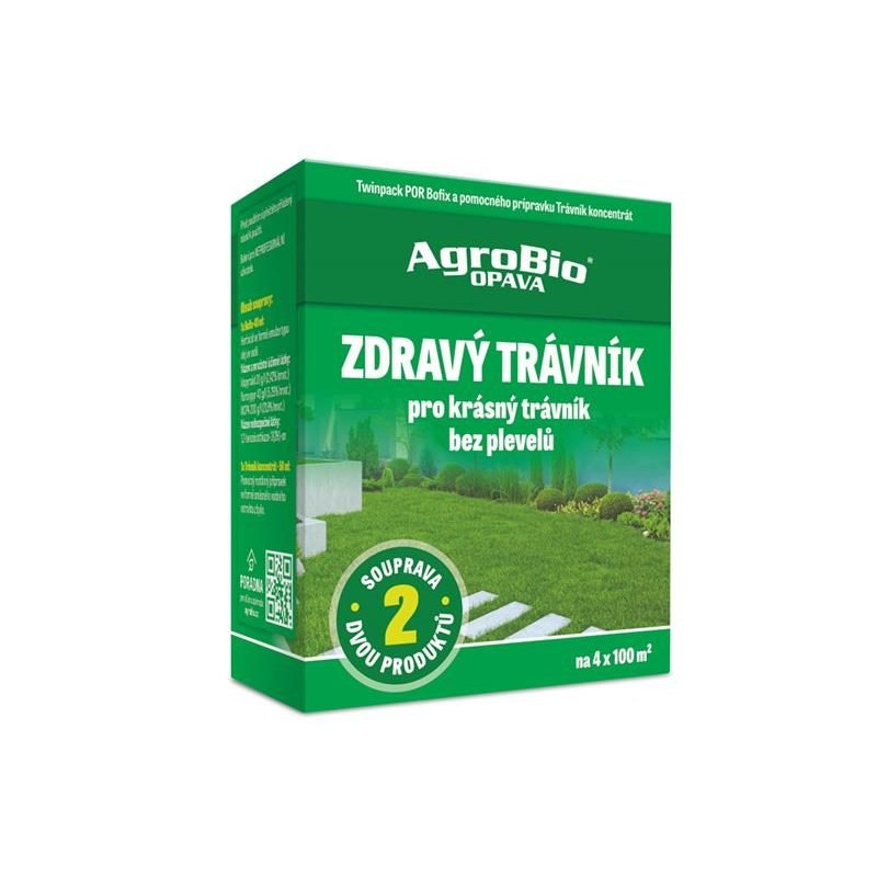 Sada na boj proti burine na trávniku AGROBIO Zdravý trávnik