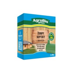 Prípravok pre žumpy a septiky AGROBIO Inbakter 3x100 g