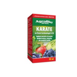 Prípravok proti hmyzu AGROBIO Karate Zeon 5 CS 20 ml