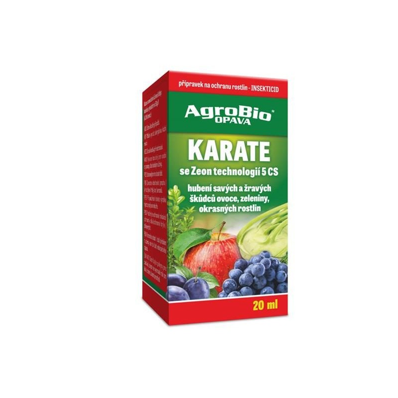 Prípravok proti hmyzu AGROBIO Karate Zeon 5 CS 20 ml