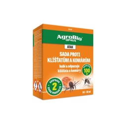 Sada proti kliešťom a komárom AGROBIO Atak 100 ml