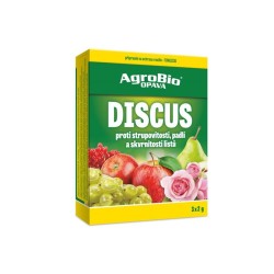 Prípravok proti strupovitosti a múčnatke AGROBIO Discus 3x2 g