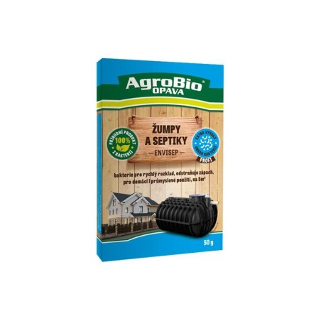 Prípravok pre žumpy a septiky AGROBIO Envisep 50 g