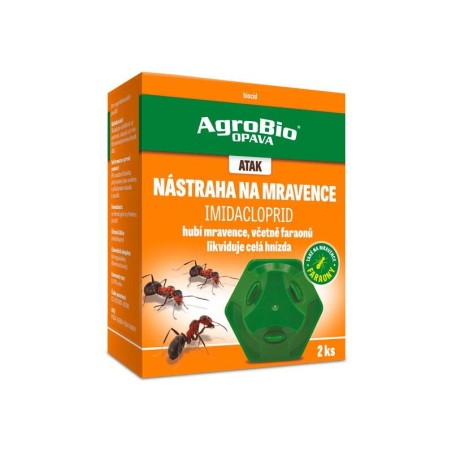 Pasca na mravce AGROBIO Atak Imidakloprid, 2 ks