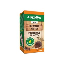 Prípravok proti hmyzu AGROBIO Atak Provecta 50 ml