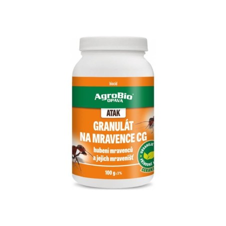 Granule proti mravcom AGROBIO Atak CG 100 g