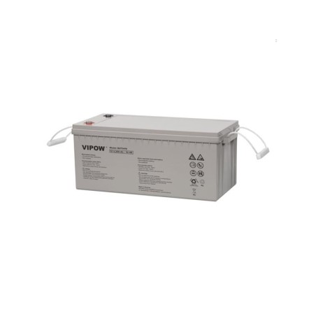 Olovená gélová batéria VIPOW BAT0419 12 V 200 Ah