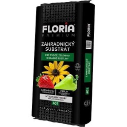 Záhradnícky substrát FLORIA Black 40 l