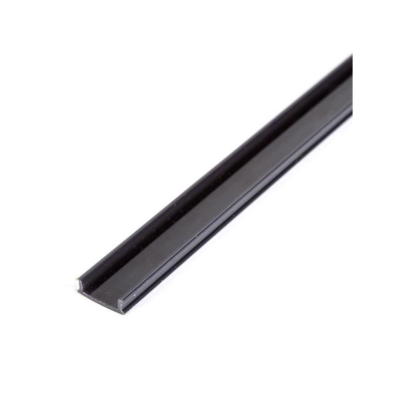 Opálový kryt pre hliníkový LED profil 2 m, 15 × 5 mm