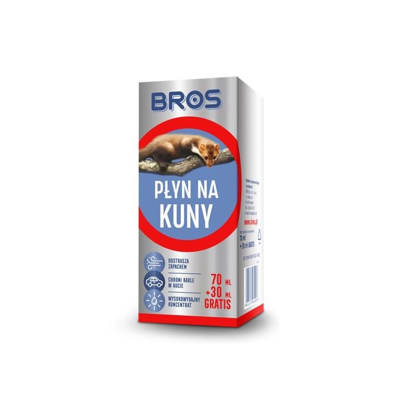 Odpudzovač kun BROS 100 ml