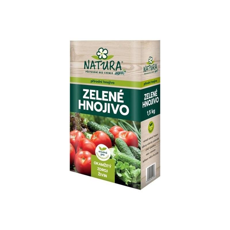 Zelené hnojivo NATURA 1,5 kg