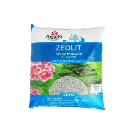 Zeolit ROSTETO 1–2,5 mm 5 l