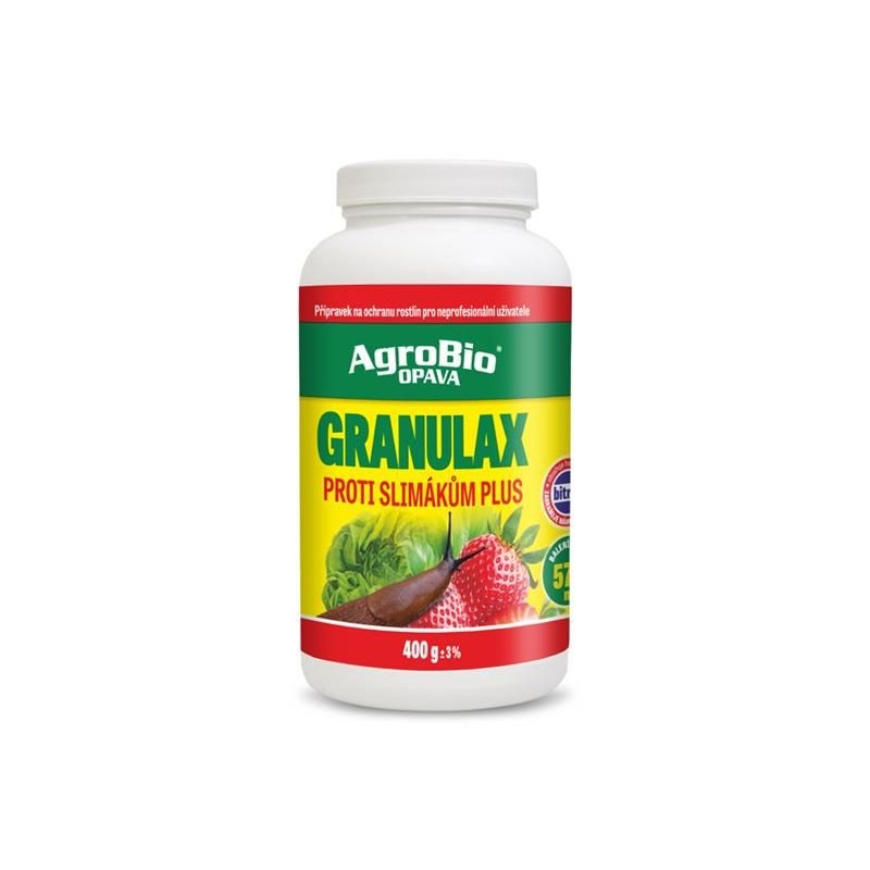 Prípravok proti slimákom AGROBIO Granulax Plus 400 g