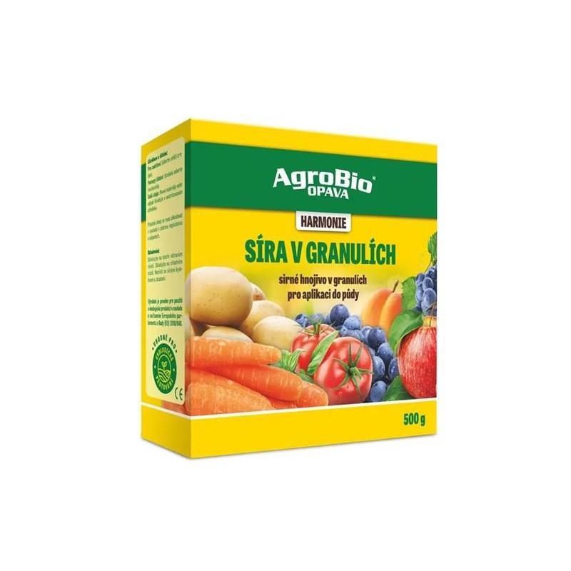 Síra v granulách AGROBIO Harmonie 500 g