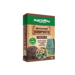 Prípravok na urýchlenie kompostovania AGROBIO Mikro 1 kg
