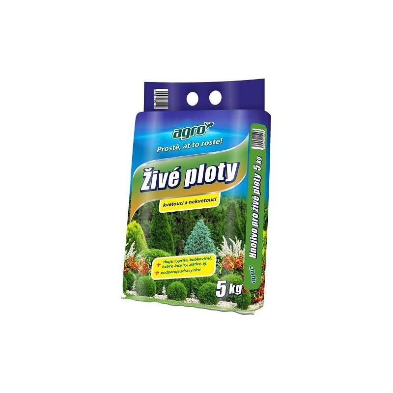 Hnojivo pre živé ploty AGRO CS 5 kg