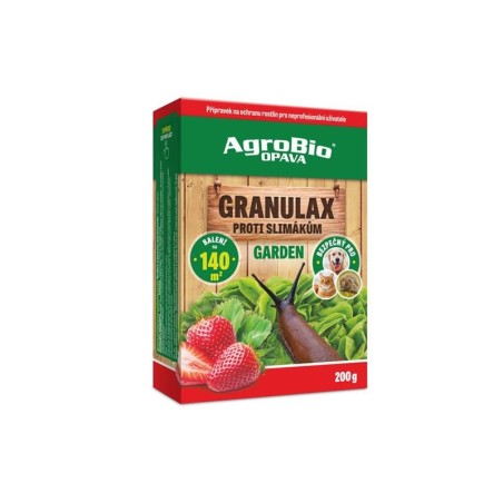 Prípravok proti slimákom AGROBIO Granulax Garden 200 g