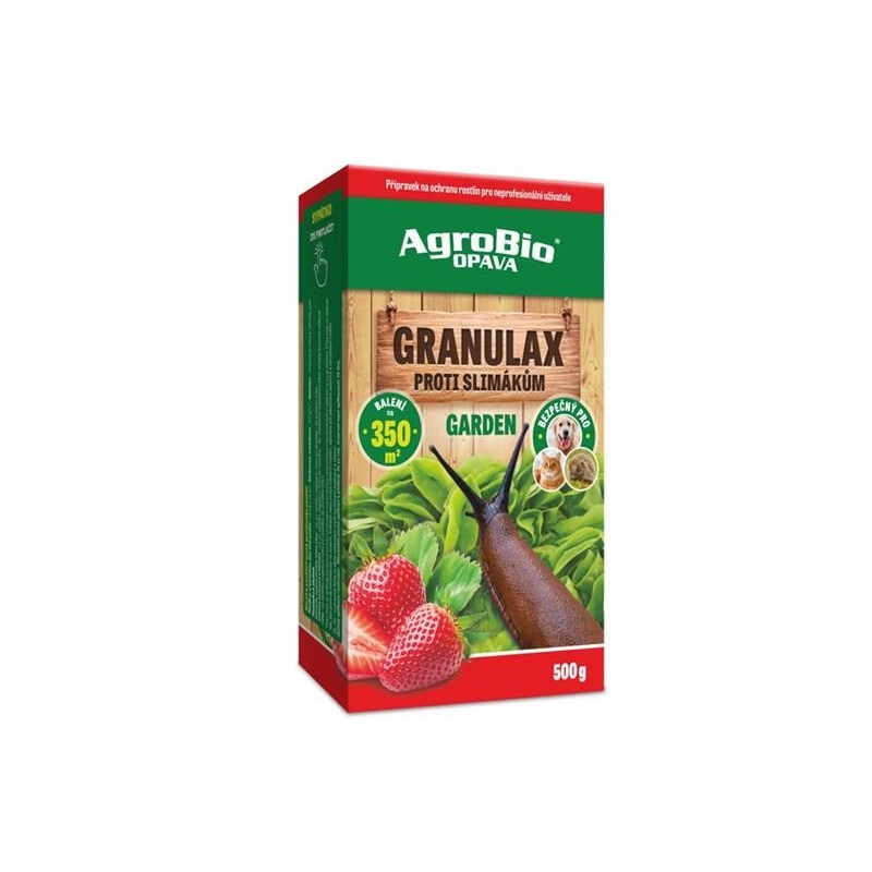 Prípravok proti slimákom AGROBIO Granulax Garden 500 g