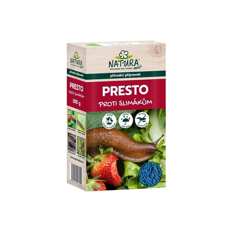 Prípravok proti slimákom NATURA Presto 300 g