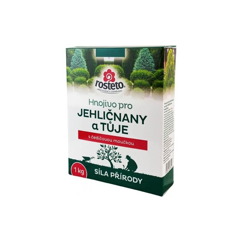 Hnojivo pre ihličnany a tuje ROSTETO 1 kg
