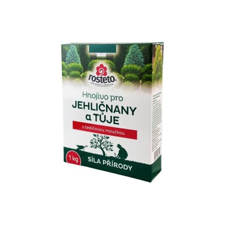 Hnojivo pre ihličnany a tuje ROSTETO 1 kg