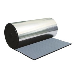 Samolepiaca gumovo-hliníková izolácia 25 mm x 1500 mm, 12 m²