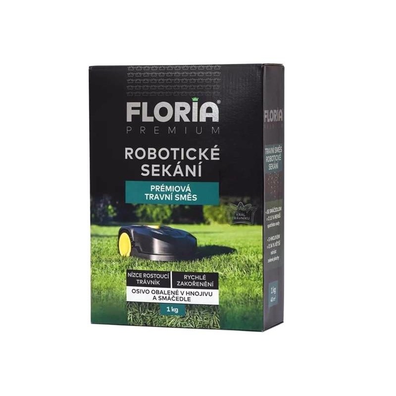 Zmes trávy FLORIA Premium pre robotické kosenie 1 kg