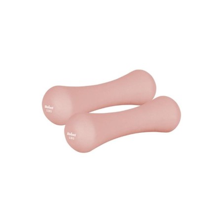Liatinové neoprénové činky REBEL RBA-2329-0,5 2x0,5 kg
