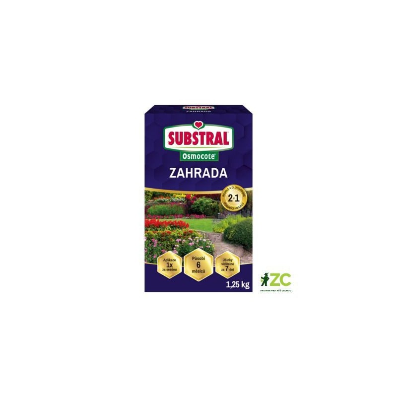 Hnojivo EVERGREEN Substral Osmocote 2v1 pre záhradu 1250 g