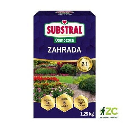 Hnojivo EVERGREEN Substral Osmocote 2v1 pre záhradu 1250 g