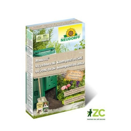Prípravok na urýchlenie kompostovania NEUDORF Radivit 1 kg