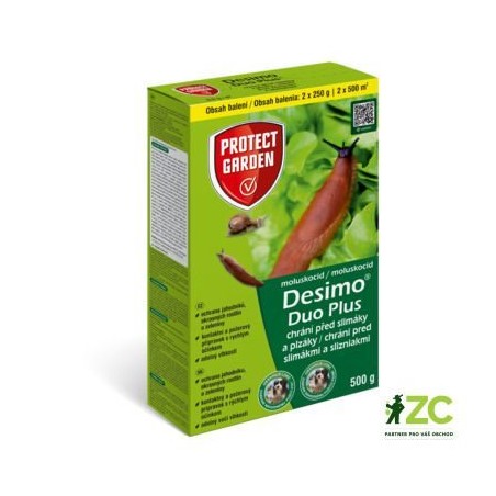 Prípravok proti slimákom PROTECT GARDEN Desimo Duo Plus 500 g