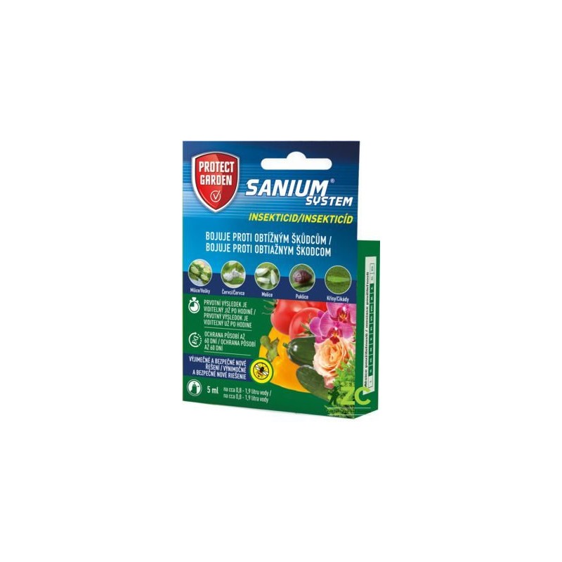 Prípravok proti voškám a molicám PROTECT GARDEN Sanium System 5 ml