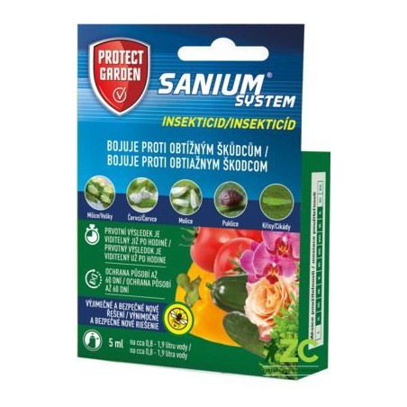Prípravok proti voškám a molicám PROTECT GARDEN Sanium System 5 ml