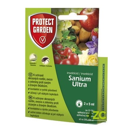 Prípravok proti škodcom PROTECT GARDEN Sanium Ultra 2x5 ml