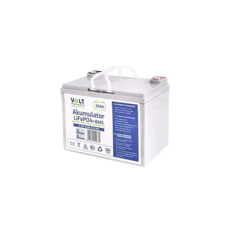 LiFePO4 batéria VOLT 12,8 V 33 Ah