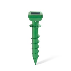 Zapichovateľný solárny odpudzovač škodcov - 80 mAh - 500 m2 - IP44